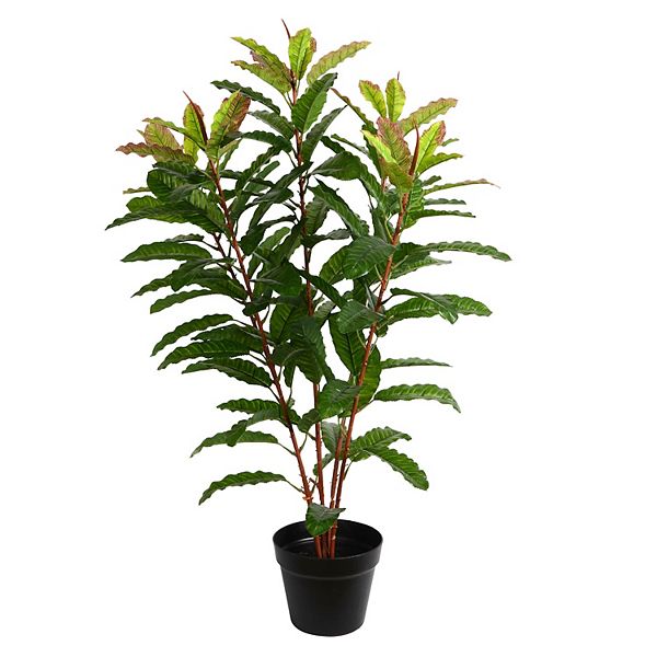 Vickerman 34&#34; Artificial Green Myrtle Real Touch Plant Vickerman