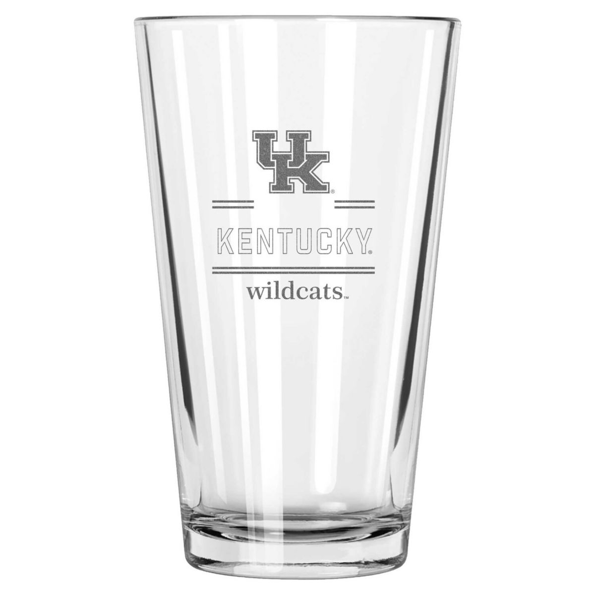 Kentucky Wildcats 16oz. Etched Classic Crew Pint Glass The Memory Company