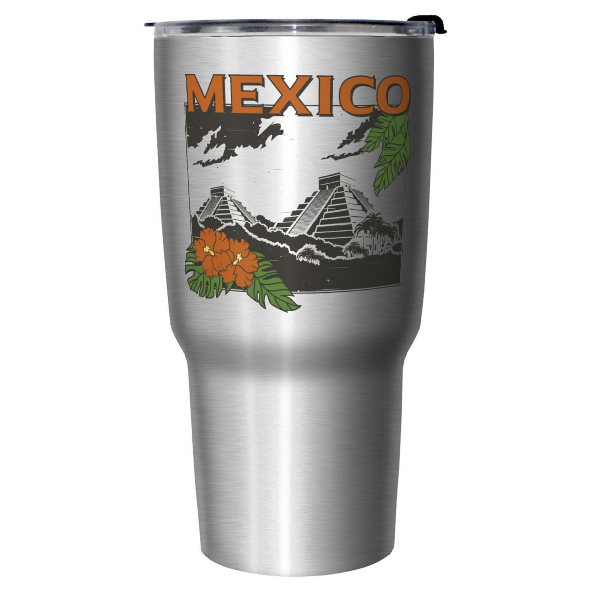 Mexico Beautiful Chichen Itza Graphic Travel Mug Unbranded