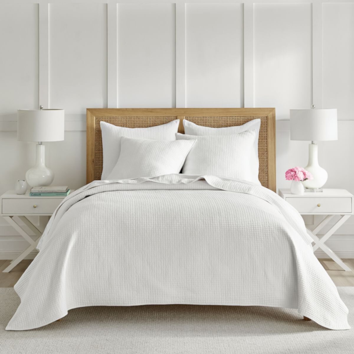 Draper James Carlie White Coverlet or Sham DRAPER JAMES