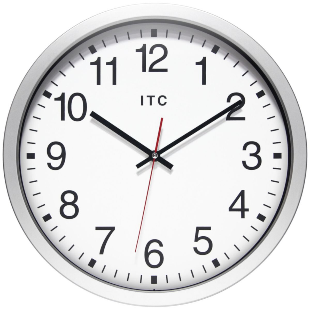 Infinity Instruments 14-in. Round Wall Clock with Silent Movement Infinity Instruments