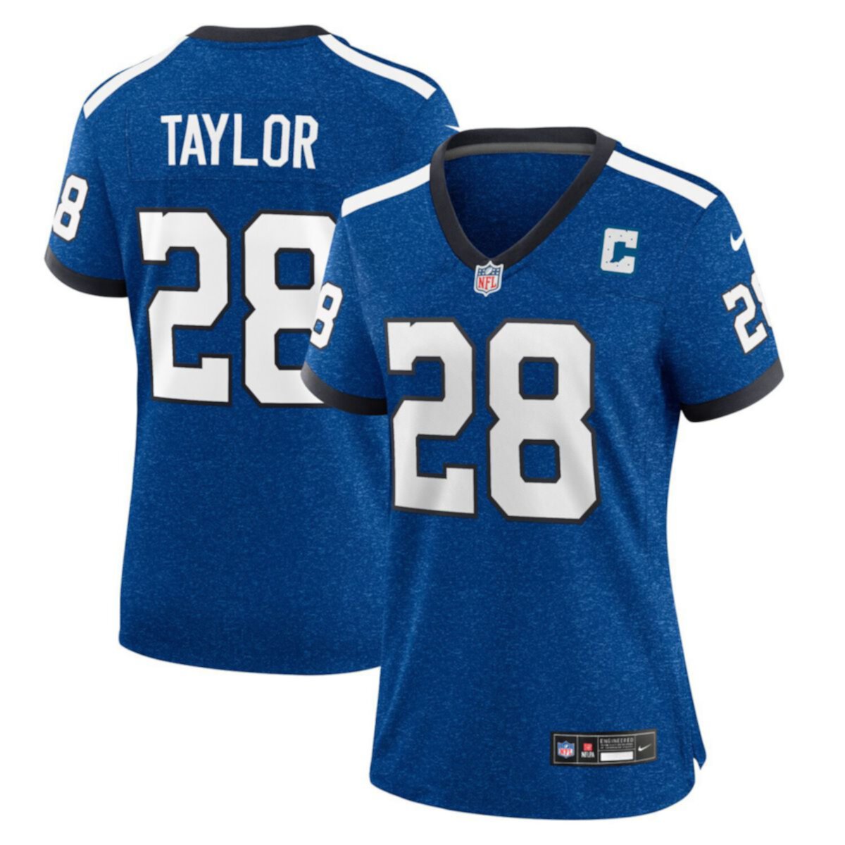 Women's Nike Jonathan Taylor Blue Indianapolis Colts Player Jersey Nitro USA