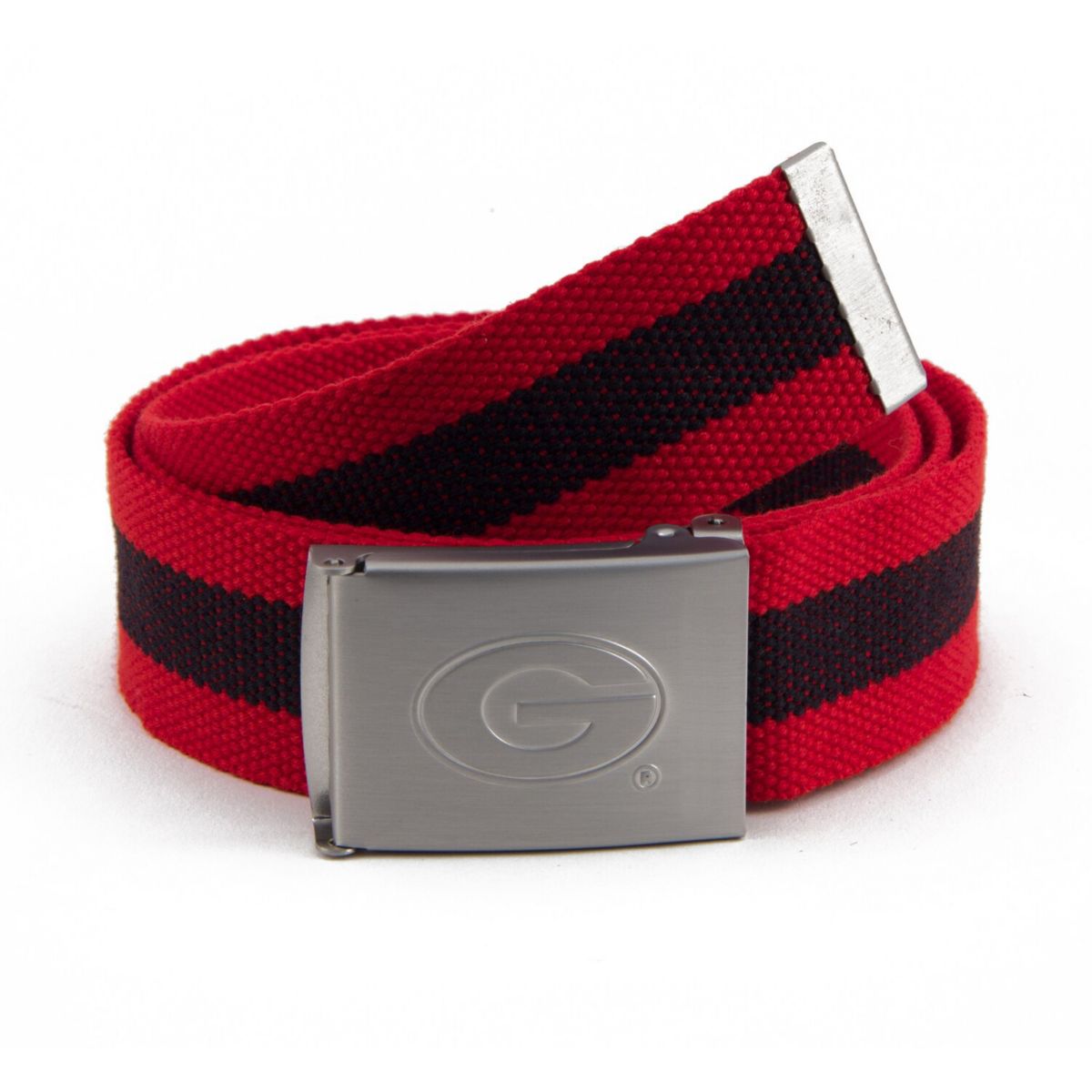 Men's Georgia Bulldogs Fabric Belt Eagles Wings