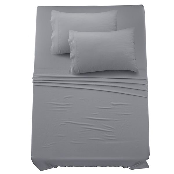 Microfiber Solid Bed Sheet Set - Lux Decor Collection Lux Decor Collection