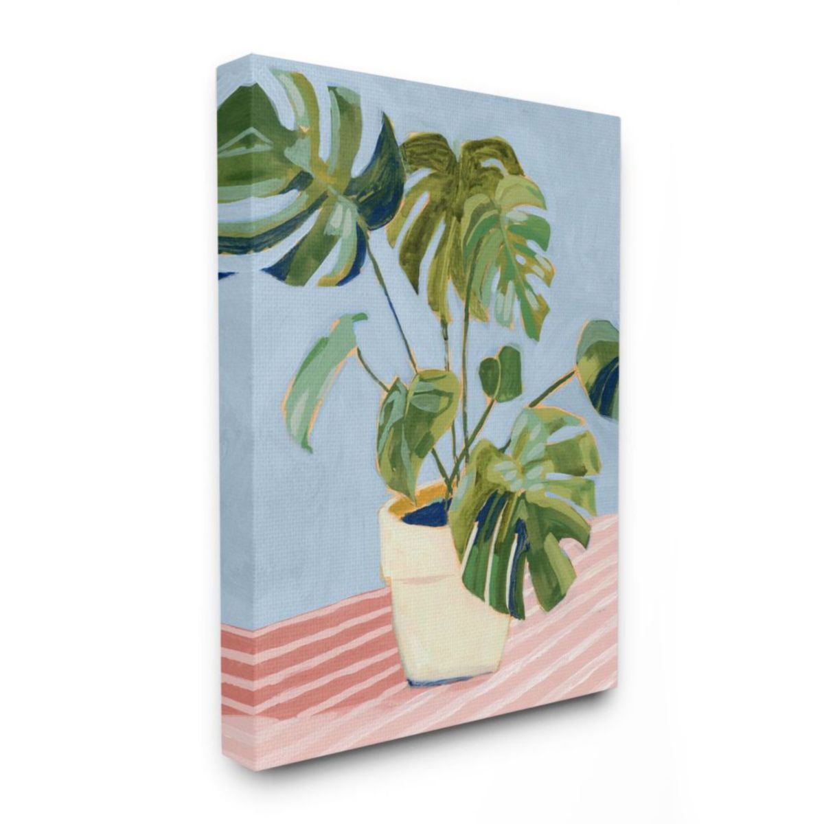 Stupell Home Decor Monstera Plant Canvas Wall Art Stupell Home Decor