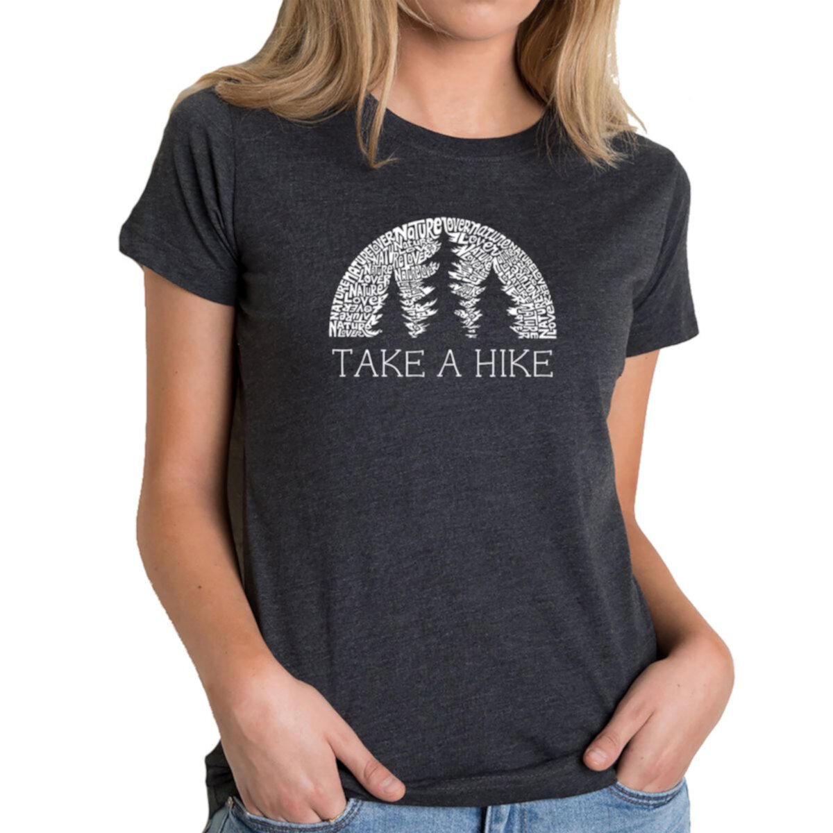 Nature Lover - Women's Premium Blend Word Art T-shirt LA Pop Art