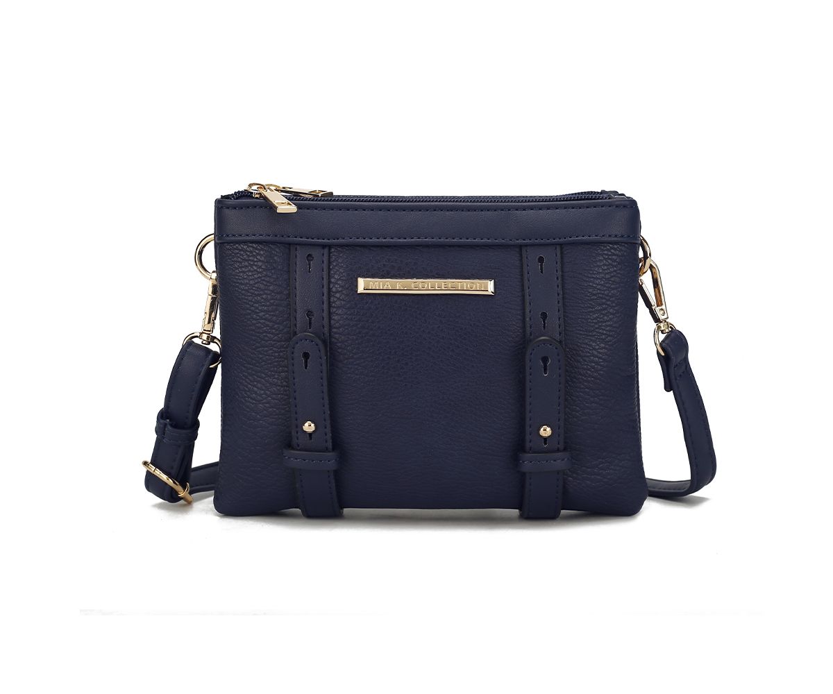 MKF Collection Elsie Multi Compartment Crossbody Bag by Mia K MKF Collection
