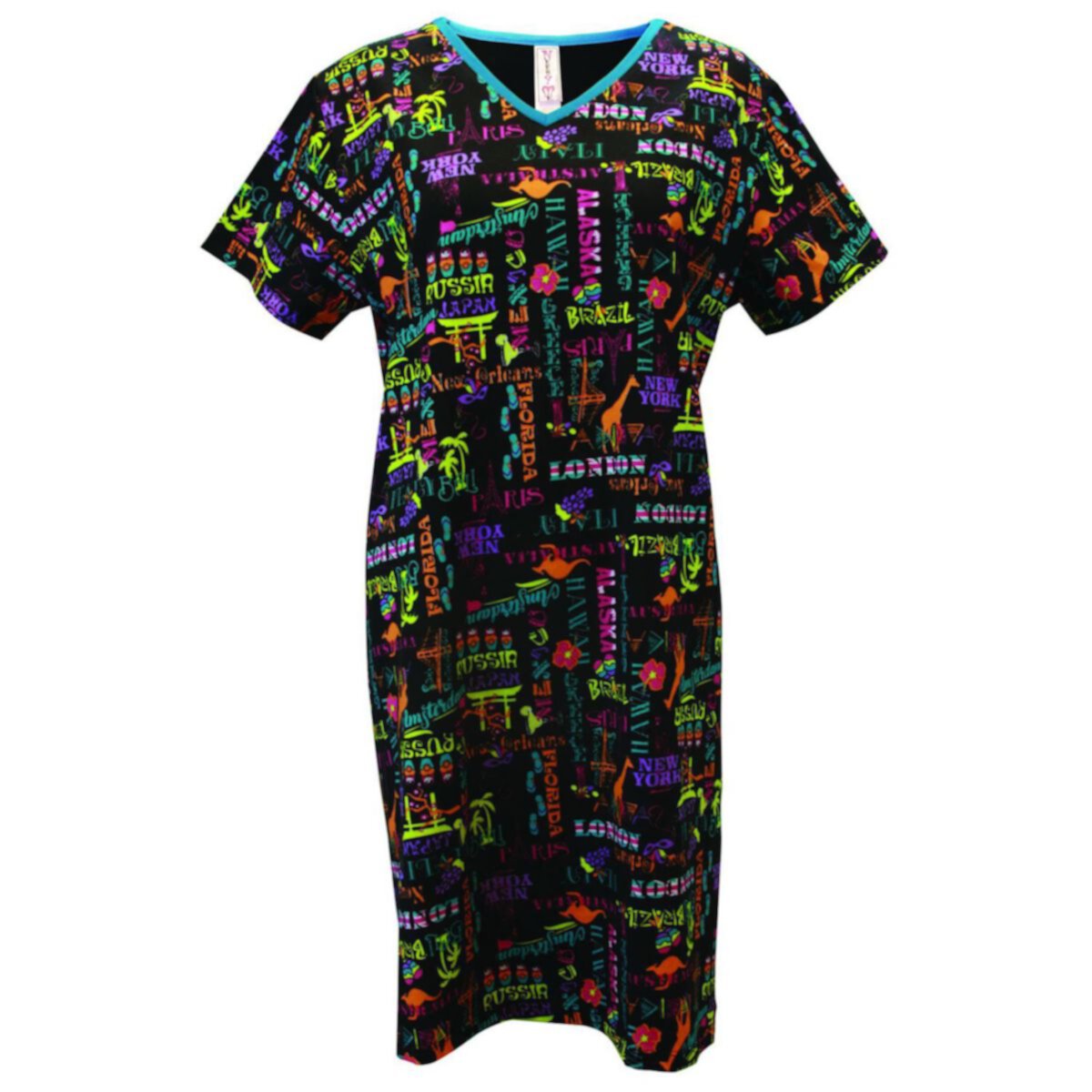 Fun Bright Women's Adult Sleep Shirt MCCC Sportswear