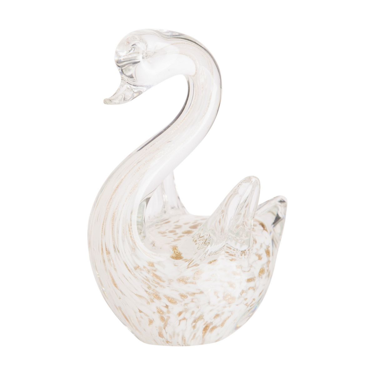 Home Essentials Glass Swan Table Décor Home Essentials