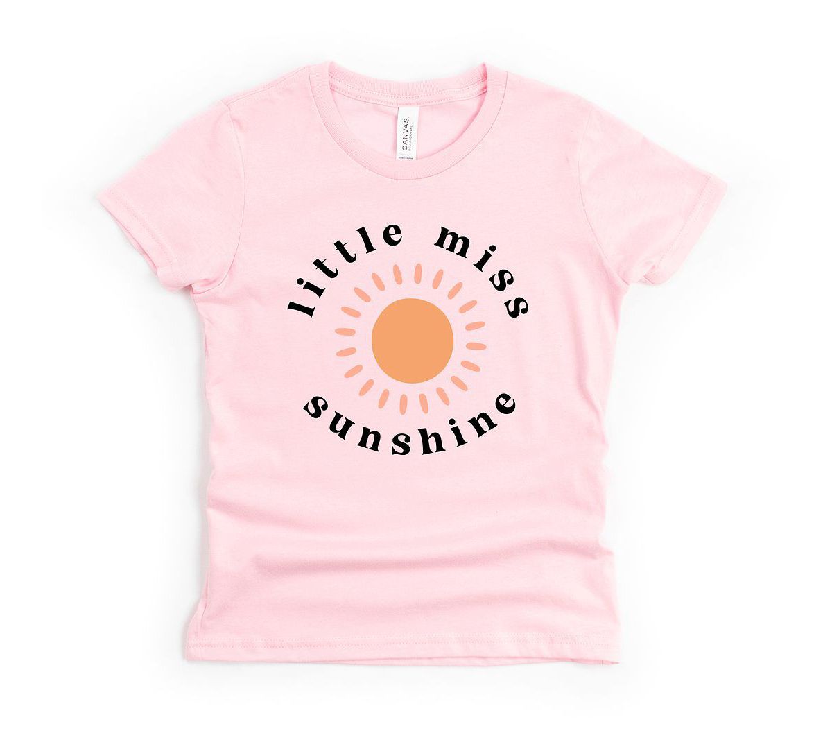 Little Miss Sunshine Sun Toddler Short Sleeve Graphic Tee The Juniper Shop