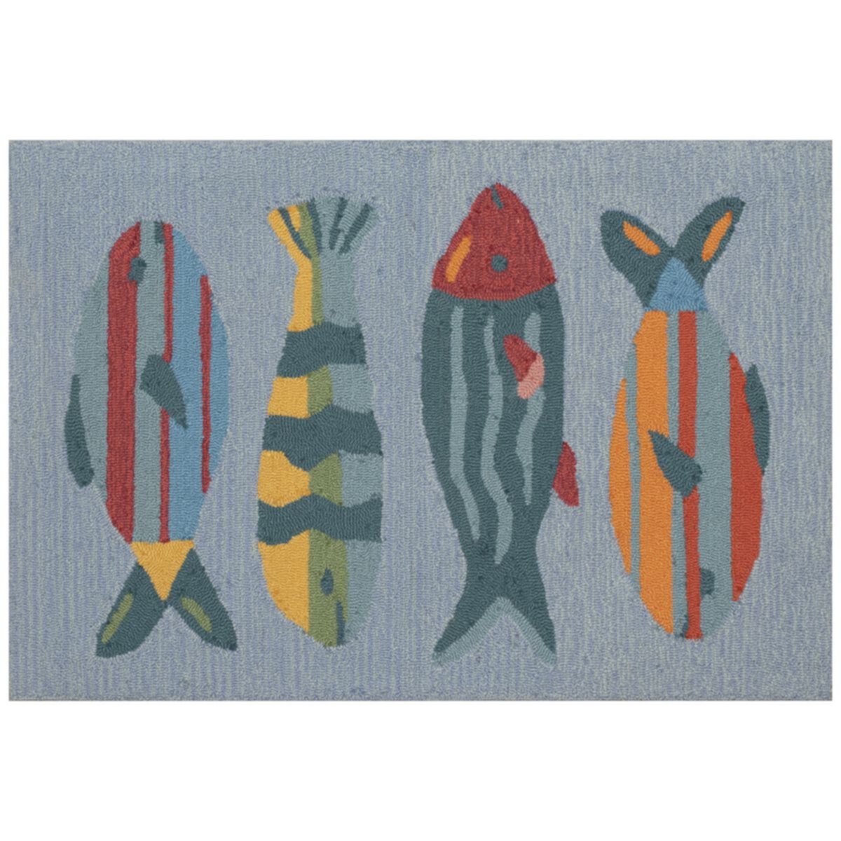 Liora Manne Frontporch Fishes Indoor Outdoor Mat Liora Manne