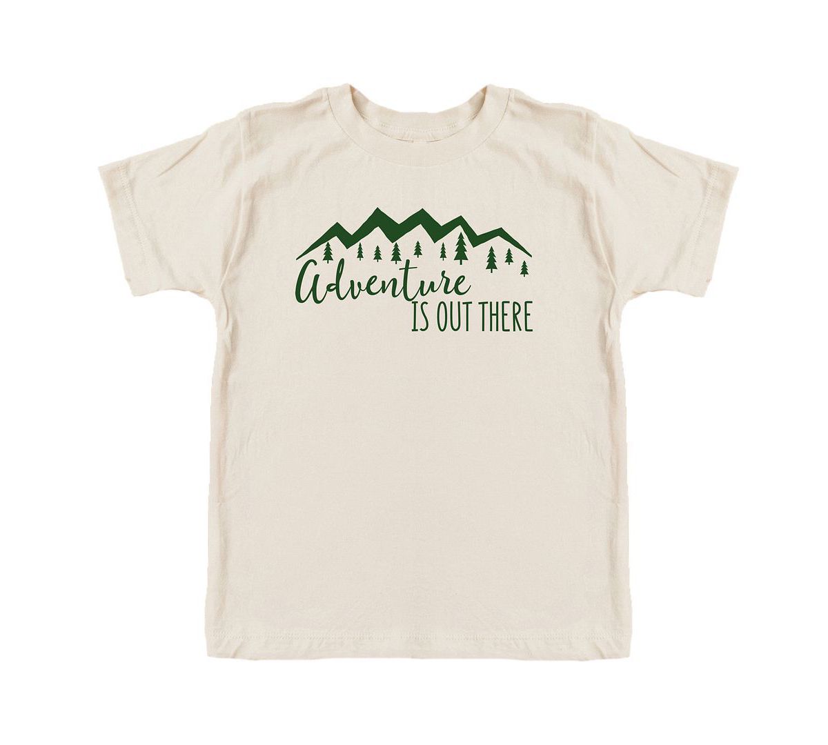 Adventure Is Out There Mountains Toddler Short Sleeve Graphic Tee The Juniper Shop