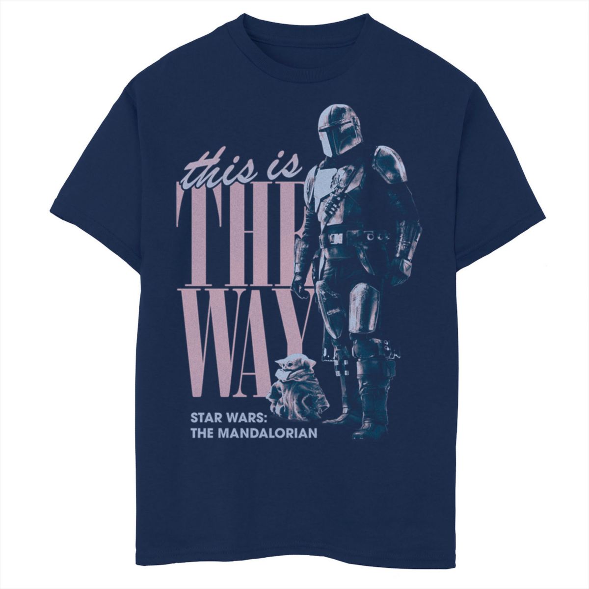 Boys Husky Star Wars The Mandalorian The Child This Is The Way R9 Graphic Tee Star Wars