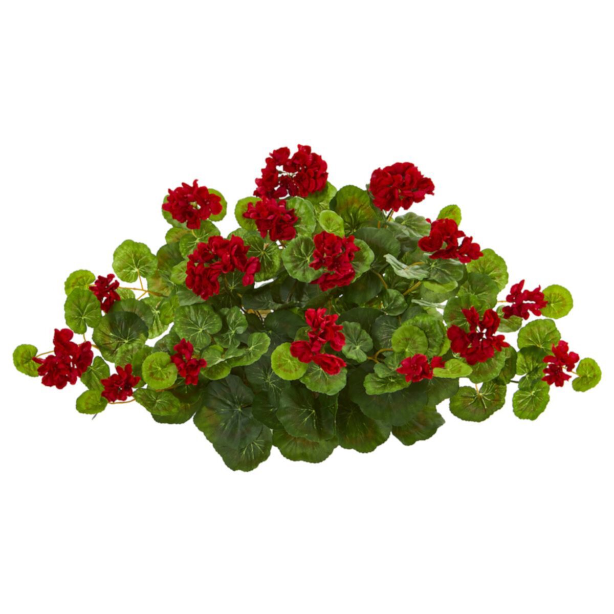 nearly natural 24-in. Geranium Artificial Ledge Plant NEARLY NATURAL