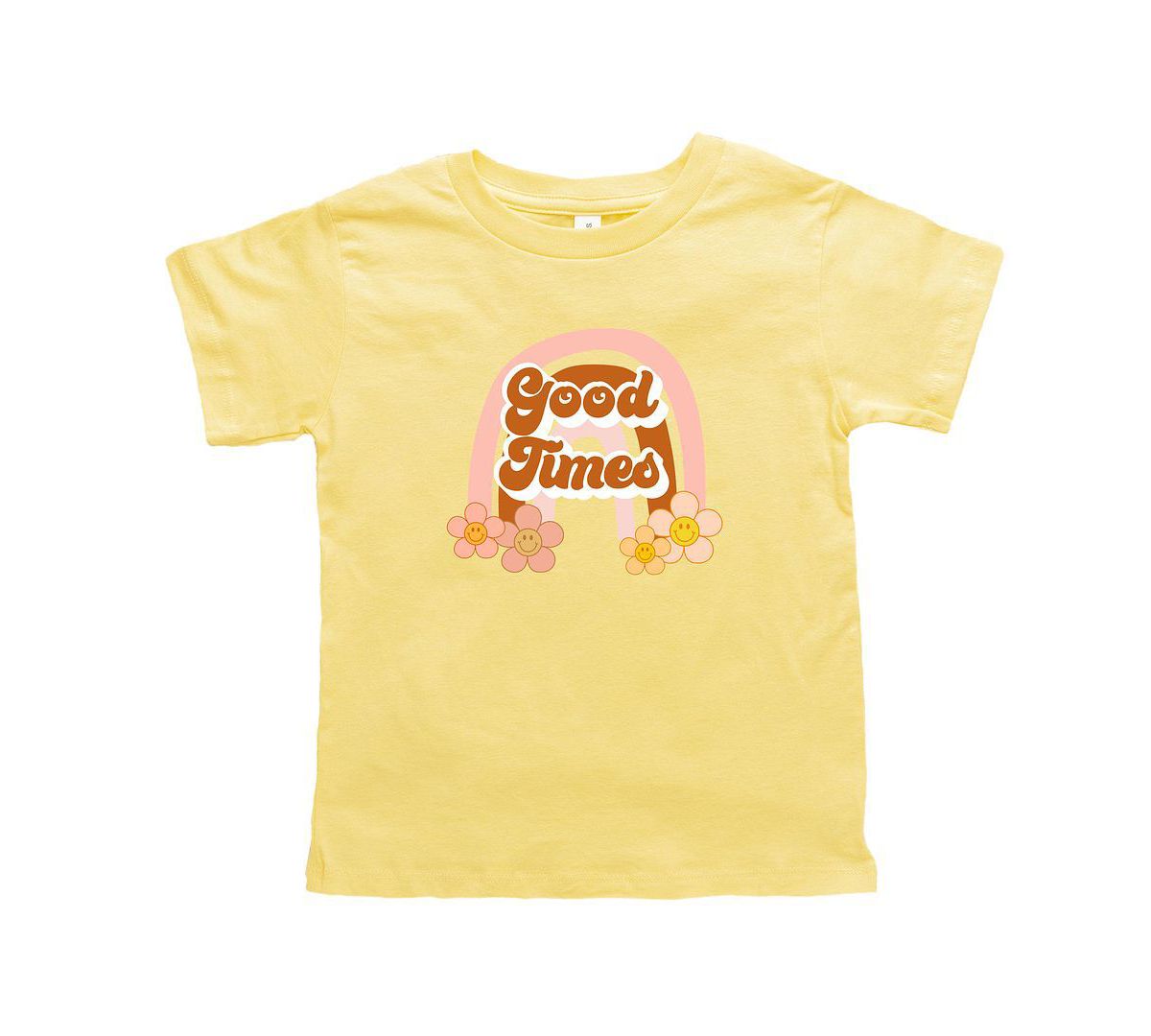Good Times Rainbow Toddler Short Sleeve Graphic Tee The Juniper Shop