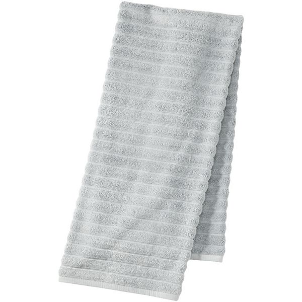 Lands' End Organic Cotton Rib 2-Piece Bath Towel, Hand Towel or Washcloth Set Lands' End