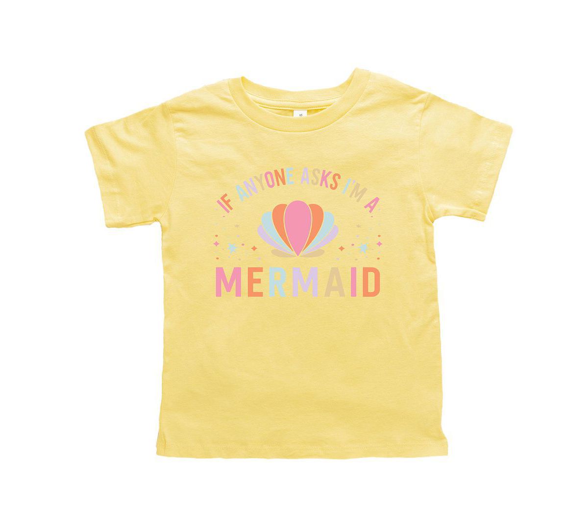 I'm A Mermaid Toddler Short Sleeve Graphic Tee The Juniper Shop