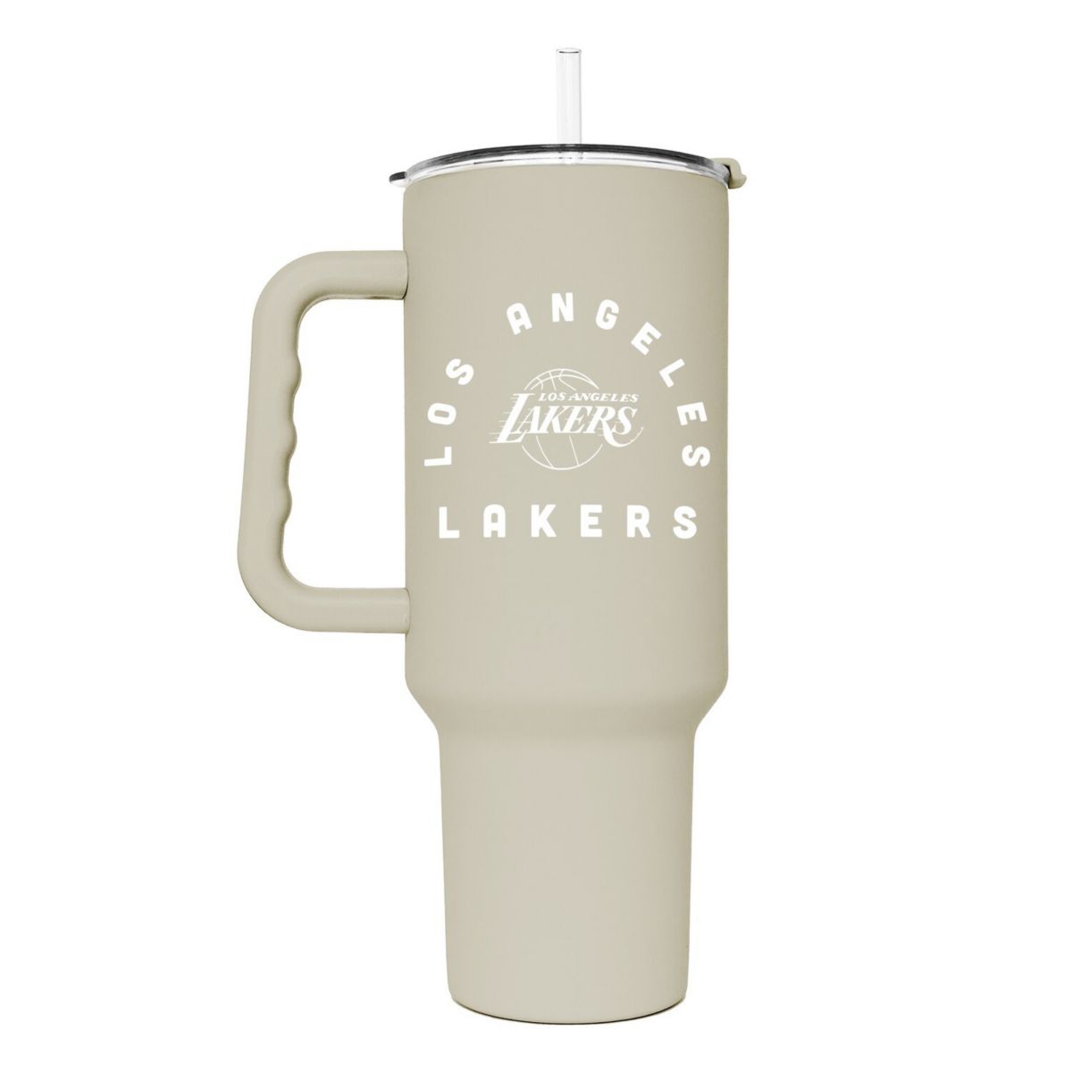 Los Angeles Lakers 40oz. Sand Soft Touch Tumbler Logo Brand