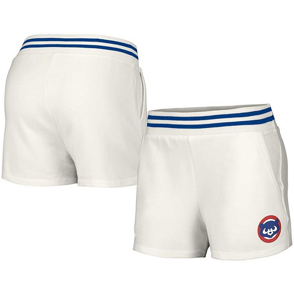 Женские шорты Lusso Style из трикотажной смеси с карманами и логотипом Chicago Cubs Unbranded