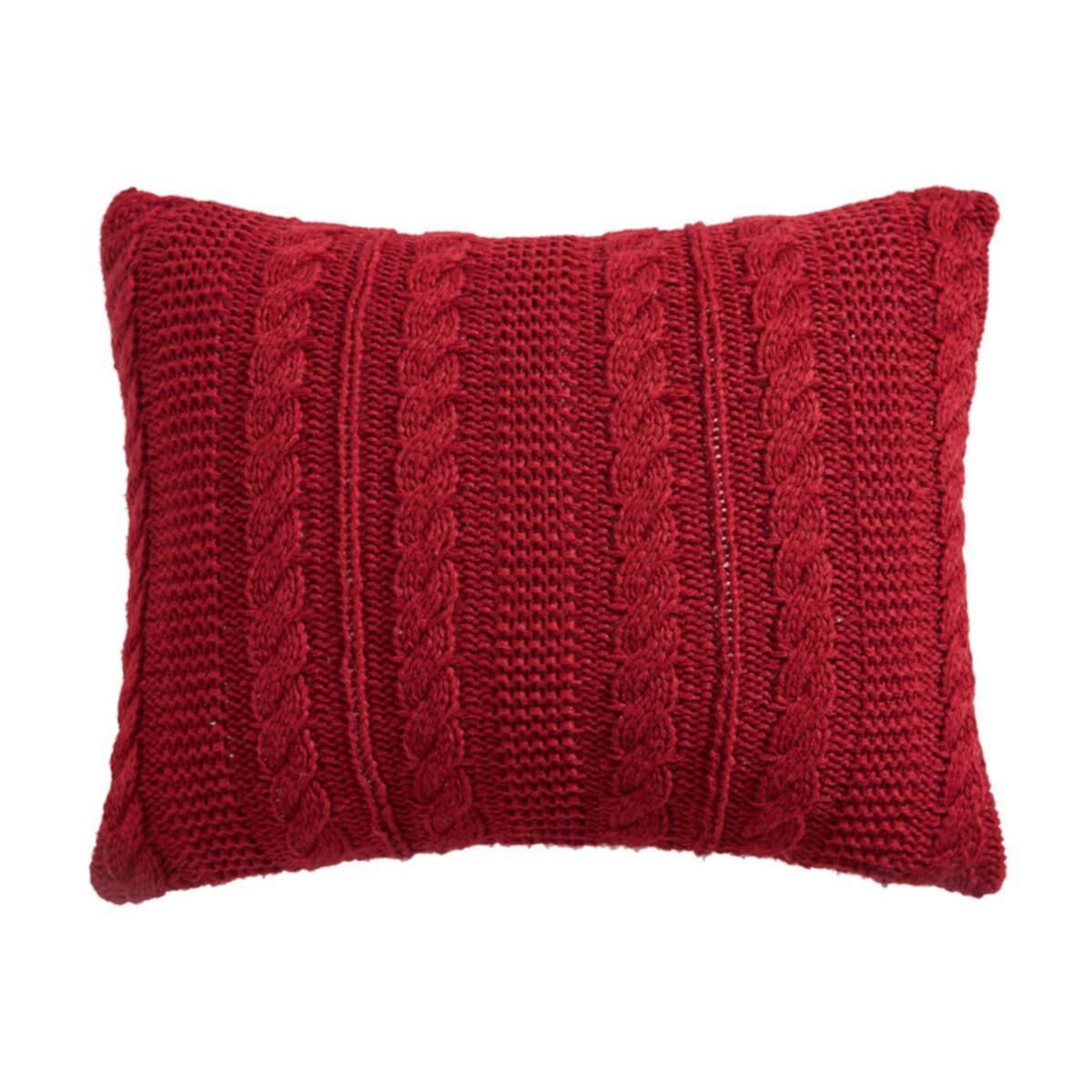 Levtex Home Astrid Red Cable Knit Throw Pillow Levtex