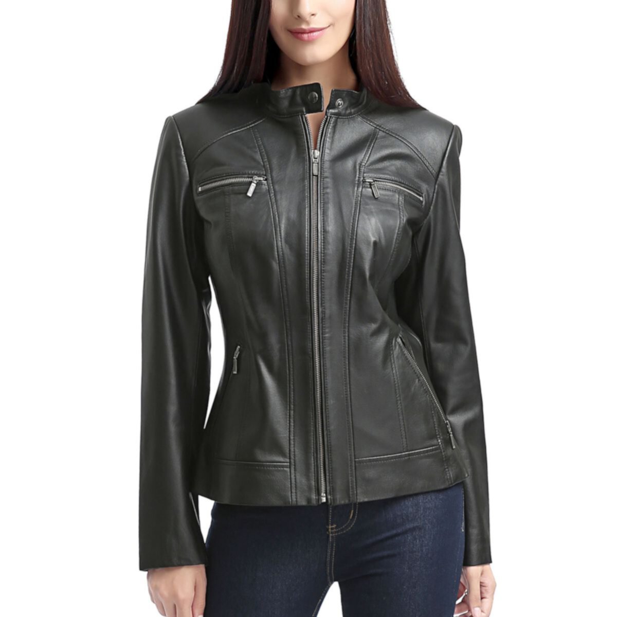 Women's Bgsd Mila Leather Jacket BGSD