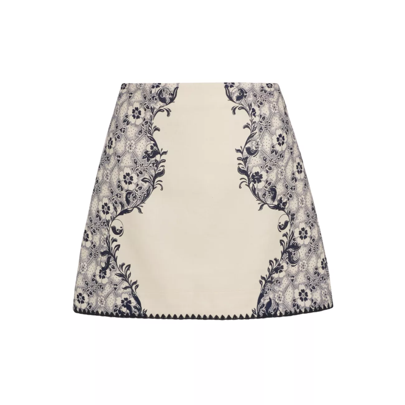 Airlie Floral Linen Miniskirt ALÉMAIS