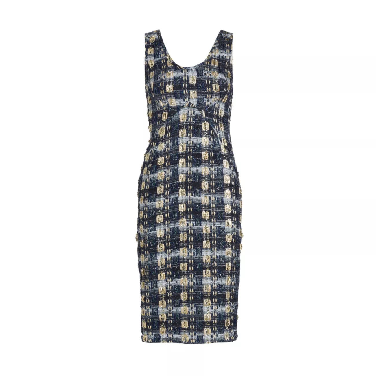The Blue's Tweed Sheath Dress Frederick Anderson