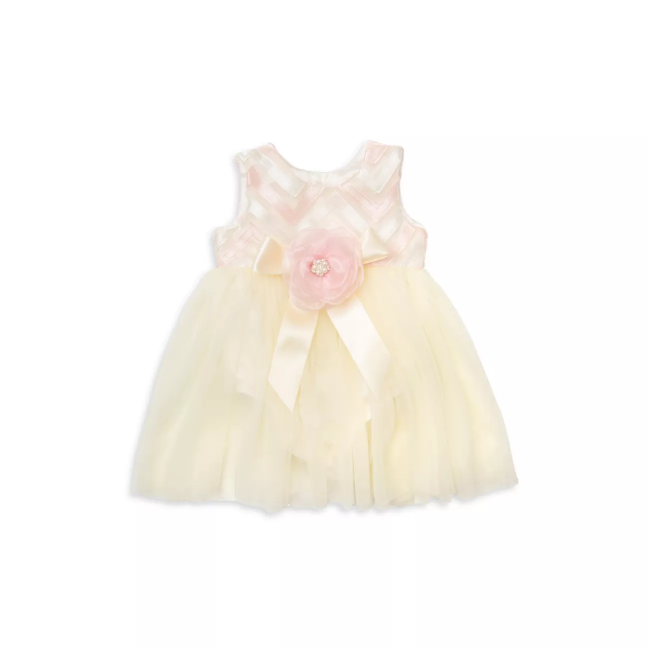 Baby Girl's Zoe's Magic Bow Dress &amp; Bloomers Set Haute Baby