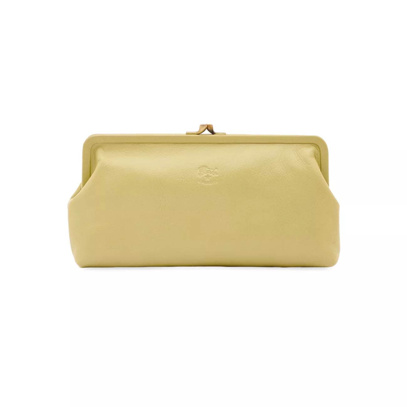 Classic Leather Clutch Il Bisonte