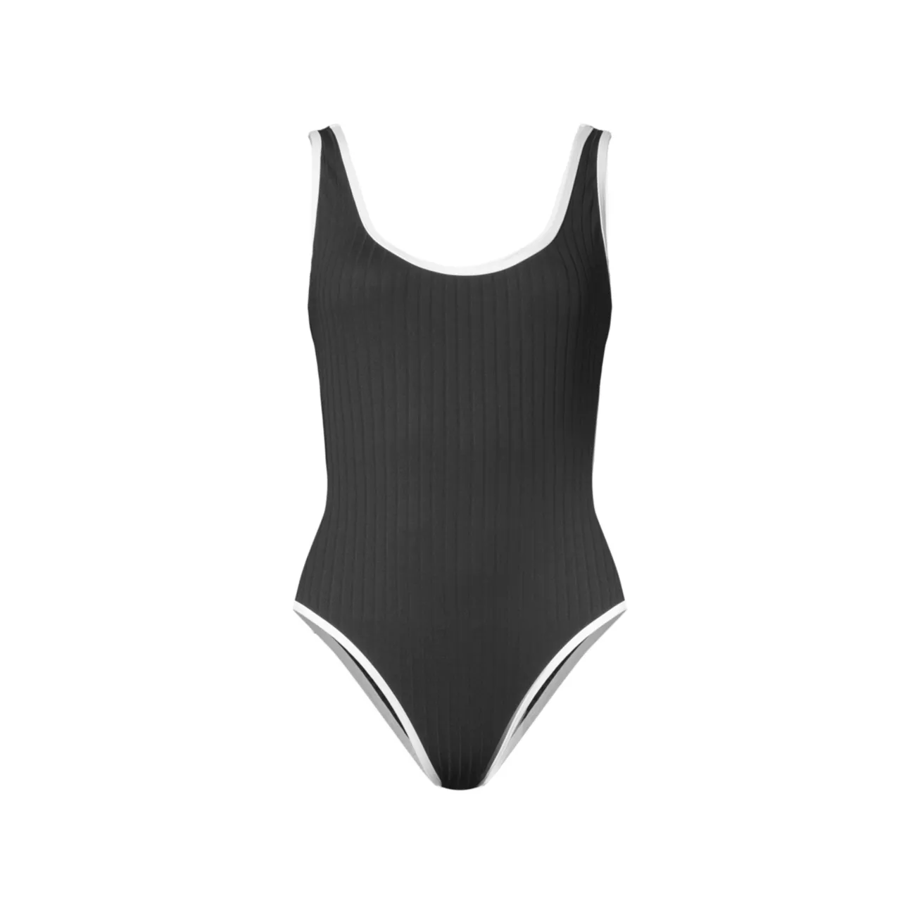 Annemarie Ribbed One-Piece Swimsuit SOLID & STRIPED