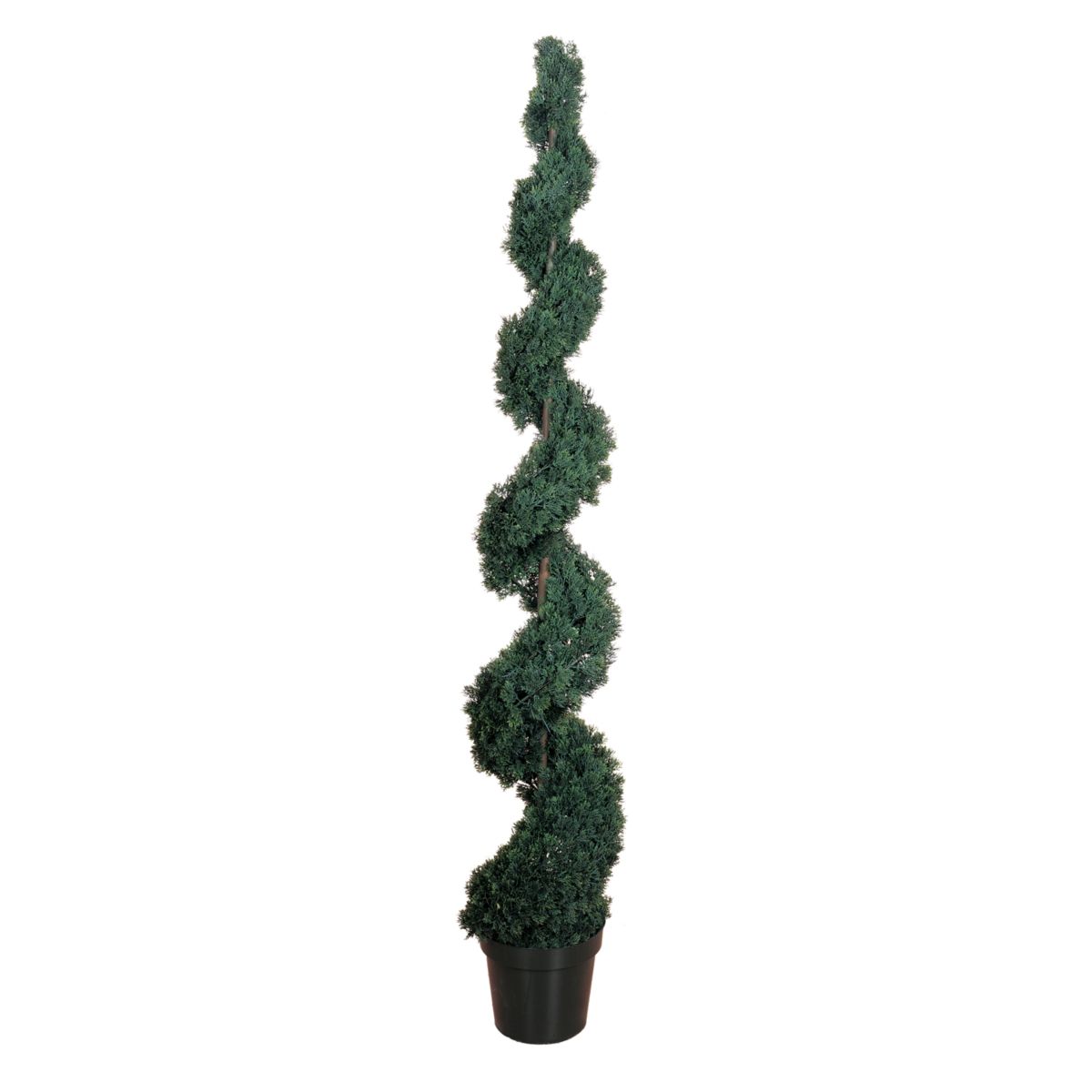 nearly natural 6-ft. Silk Cedar Spiral Tree NEARLY NATURAL