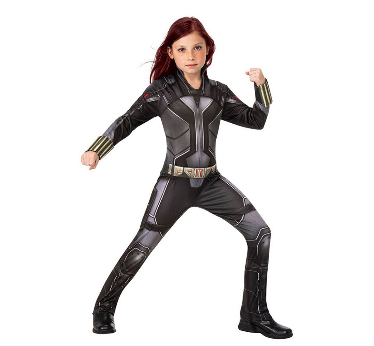 New Black Widow Children And Girls Game Dress Up Costumes For Halloween Party Cosplay YAOQIANSHU