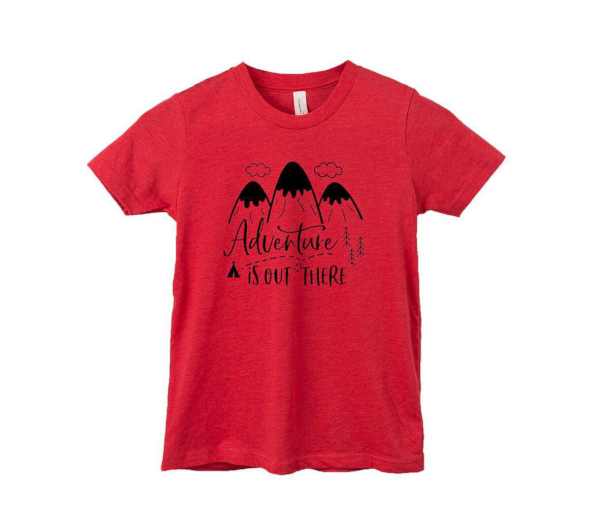 Adventure Is Out There Mountain Trail Youth Short Sleeve Graphic Tee The Juniper Shop