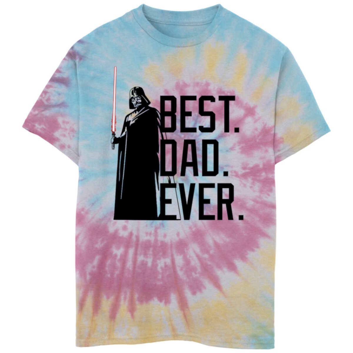 Boys 8-20 Star Wars Darth Vader Best Dad Ever Tie Dye Graphic Tee Star Wars