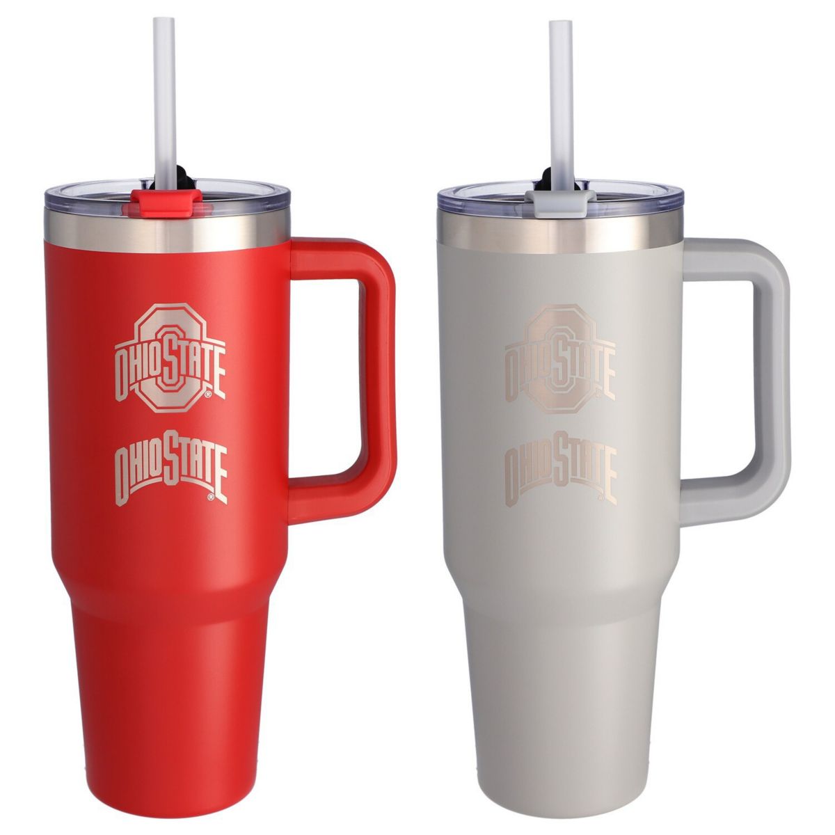 The Memory Company Ohio State Buckeyes 46oz. Home/Away Stainless Steel Colossal Tumbler Two-Pack The Memory Company