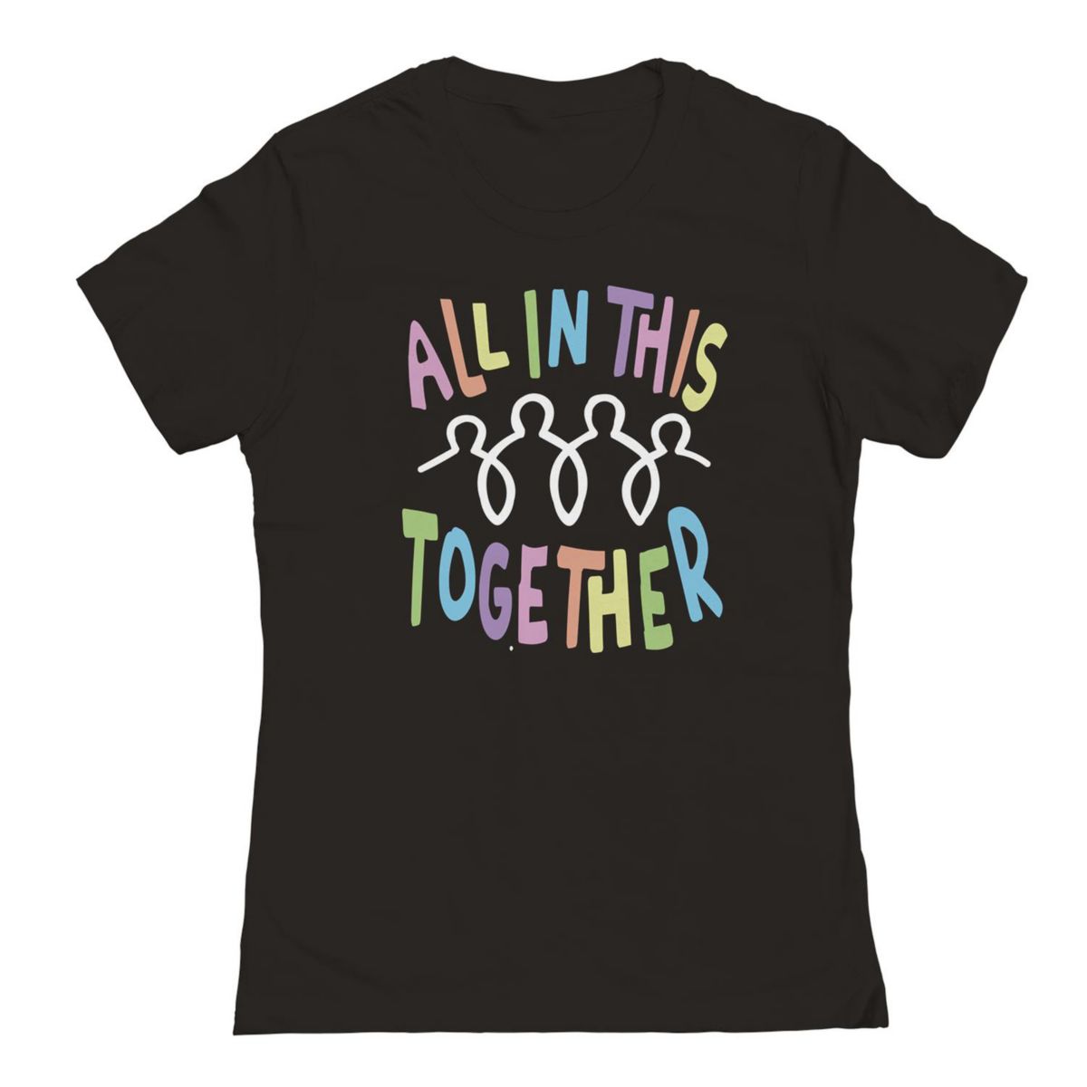 Junior's All In This Together Pride Graphic Tee COLAB89