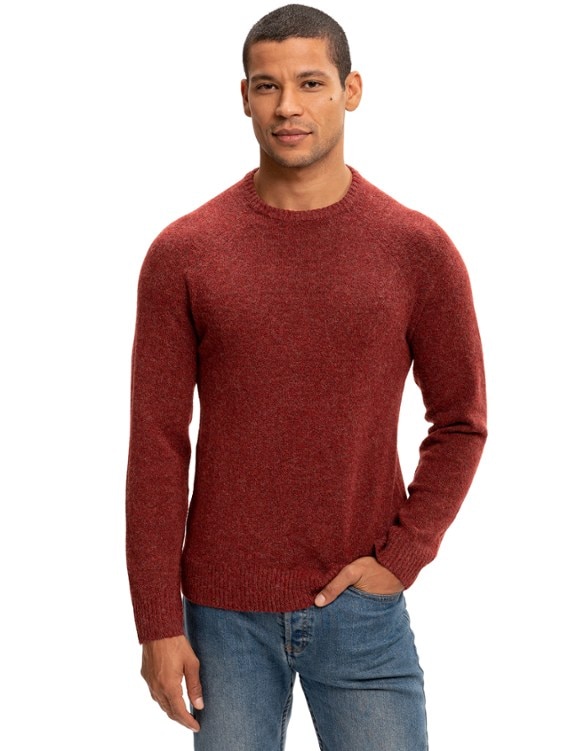 Raglan Crew Neck Sweater - Men's Threads 4 Thought