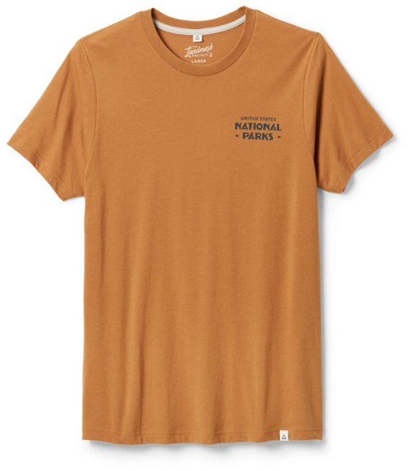 National Parks Type T-Shirt The Landmark Project