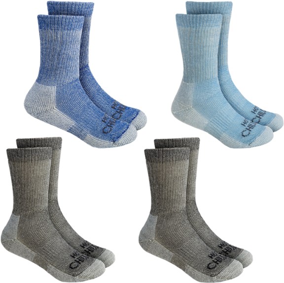 Youth Wool Trail Socks - 4 Pairs - Kids' Hot Chilly's