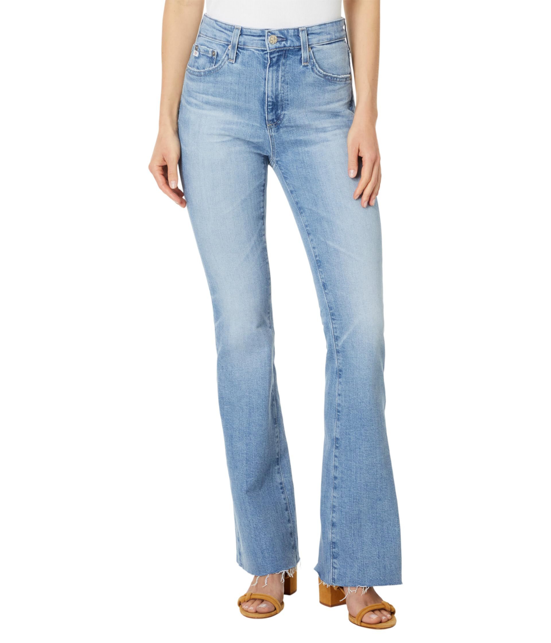 Farrah High Rise Bootcut Jeans AG Jeans