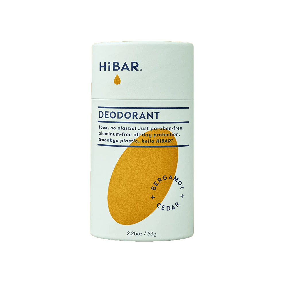 Дезодорант HiBar Свежий бергамот и кедр - 2,25 унции HiBAR