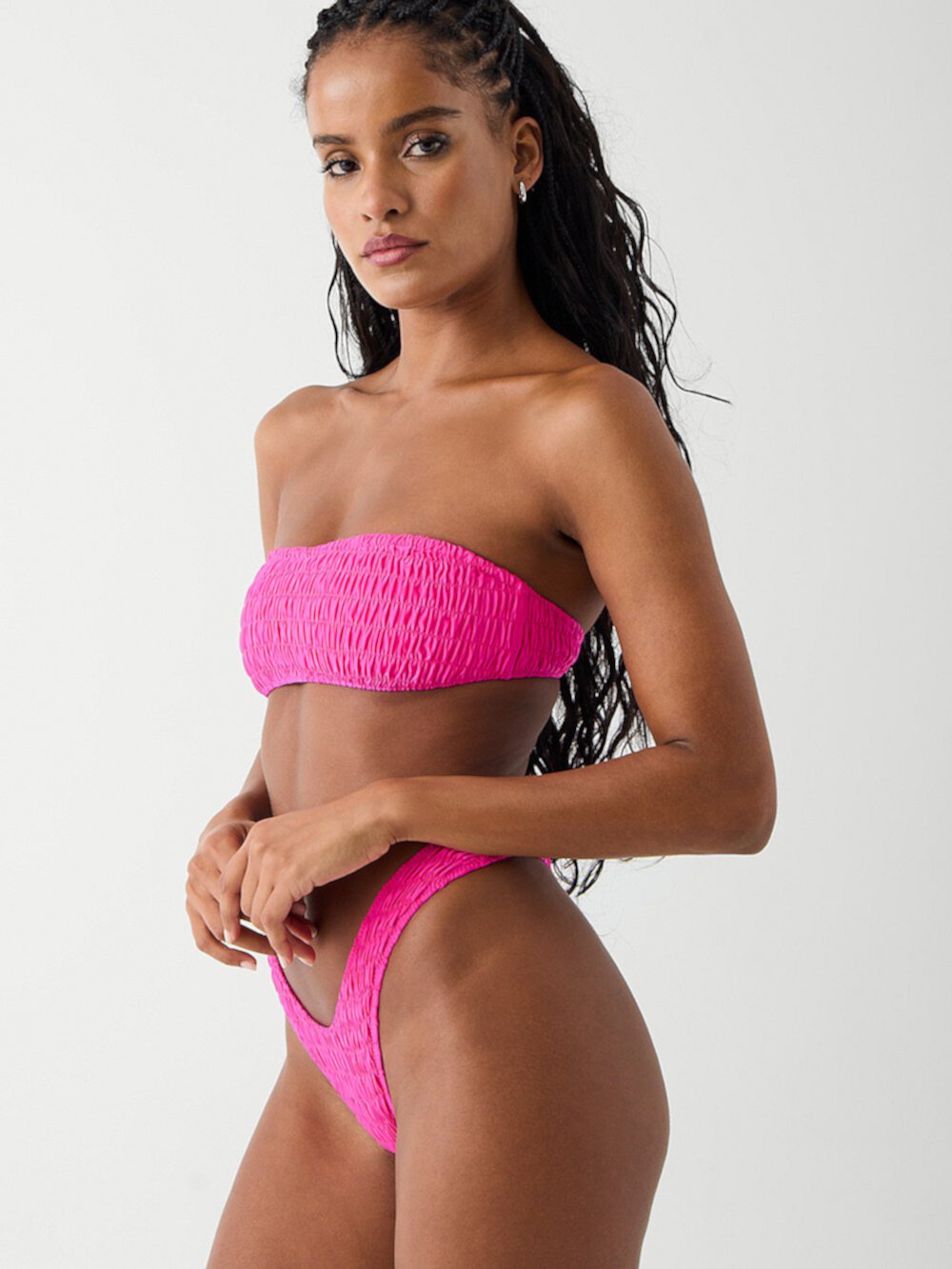 Rosabella Satin Bikini Top FRANKIES BIKINIS