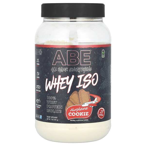Whey ISO, Airplane Cookie, 2 lbs (907 g) ABE