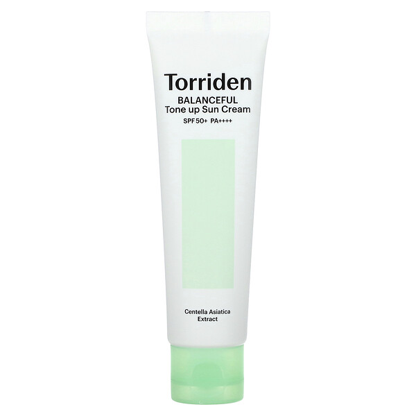 Balanceful Tone Up Sun Cream, SPF 50+ PA++++, 2.02 fl oz (60 ml) Torriden