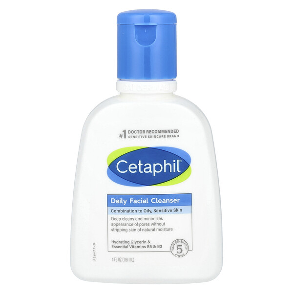 Daily Facial Cleanser, 4 fl oz (118 ml) Cetaphil