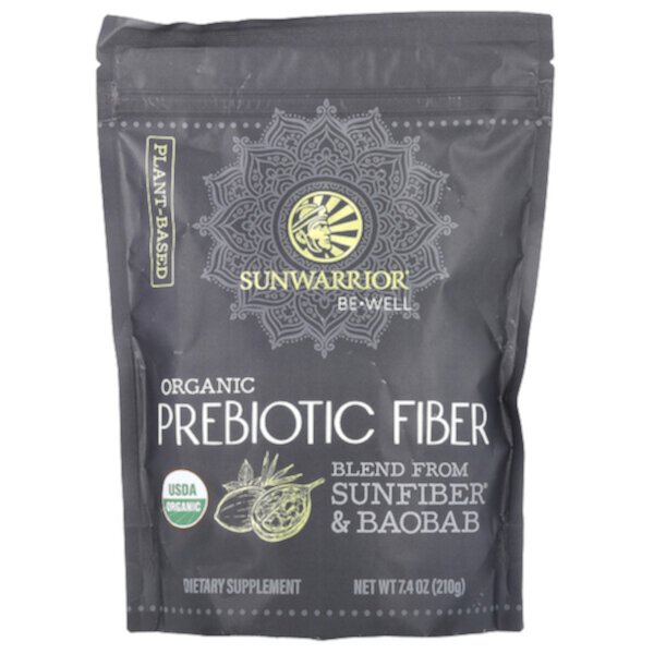 Organic Prebiotic Fiber, 7.4 oz (210 g) Sunwarrior