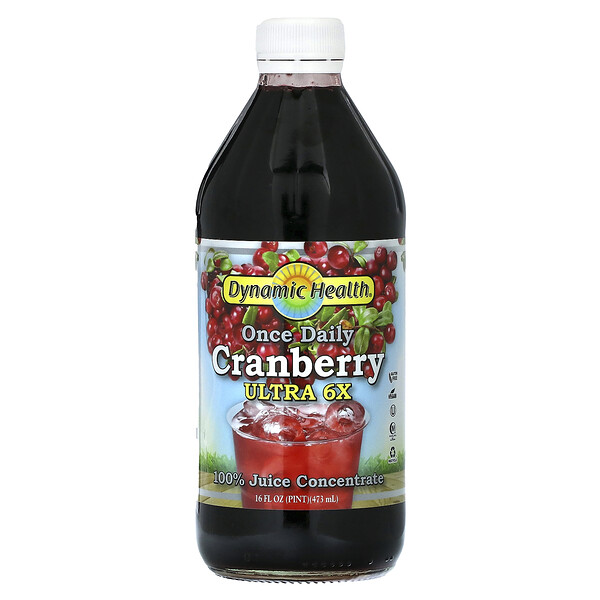 Cranberry Ultra 6X, 16 fl oz (473 ml) Dynamic Health