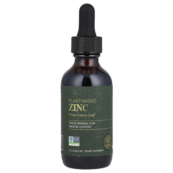 Plant-Based Zinc, 2 fl oz (59.2 ml) Global Healing