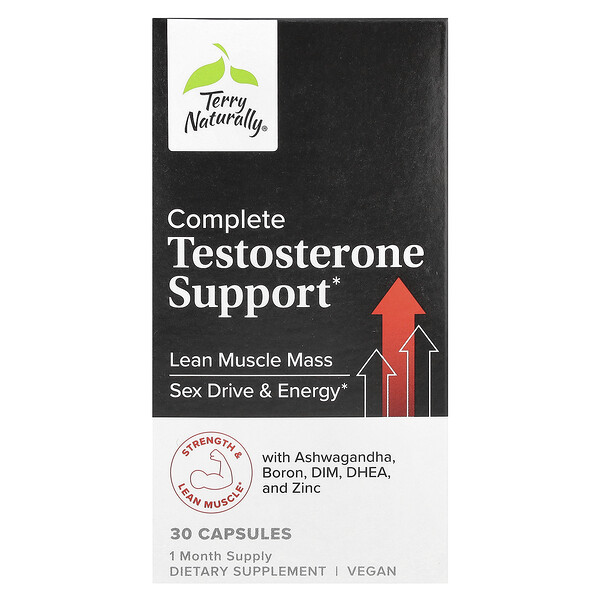 Complete Testosterone Support, 30 Capsules Terry Naturally