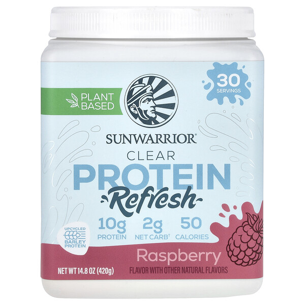 Clear Protein Refresh, Raspberry, 14.8 oz (420 g) Sunwarrior